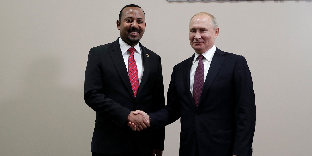 Встреча с Премьер-министром Эфиопии Абий Ахмедом
