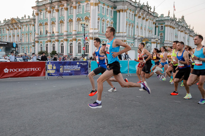 Марафон «Белые ночи» прошёл в рамках SPIEF Sport Week