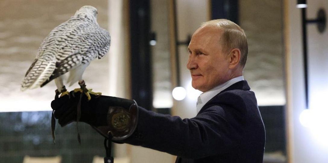 В.Путин встретился с орнитологами соколиного центра «Камчатка»