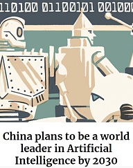 К 2030 году Китай планирует стать мировым лидером в области искусственного интеллекта