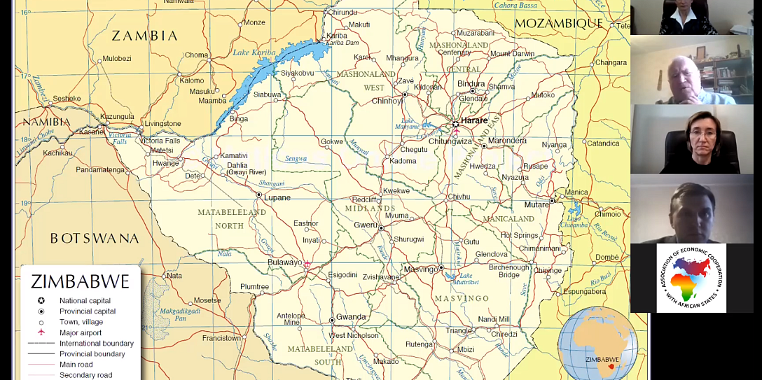 АЭССА провела вебинар об особенностях ведения российского бизнеса в Зимбабве