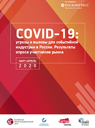  COVID-19: угрозы и вызовы для событийной индустрии в России. Результаты опроса участников рынка