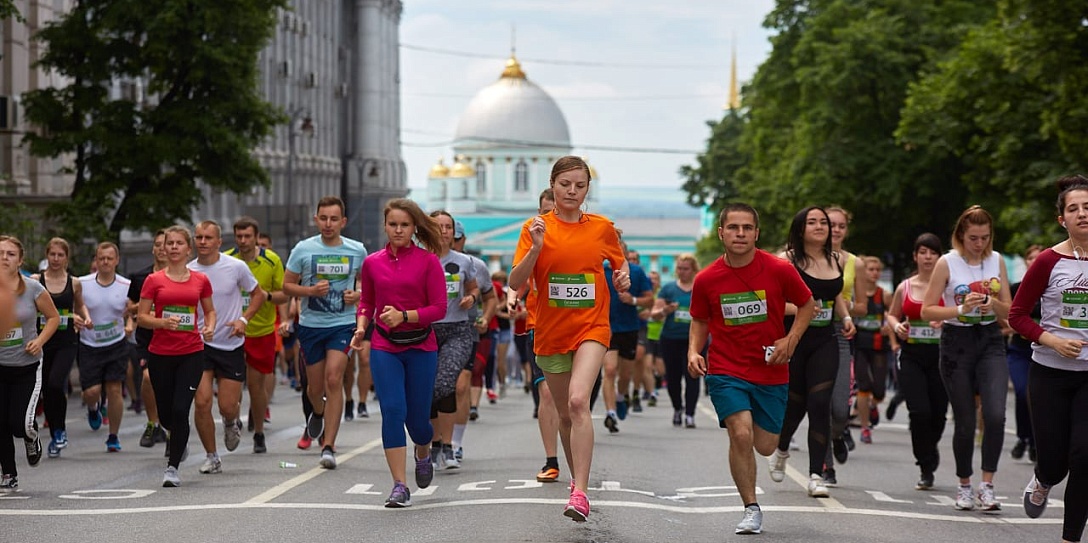 В Курске пробежали первый «Зелёный марафон»