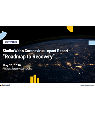 Отчет SimilarWeb о воздействии коронавируса «Дорожная карта по восстановлению»