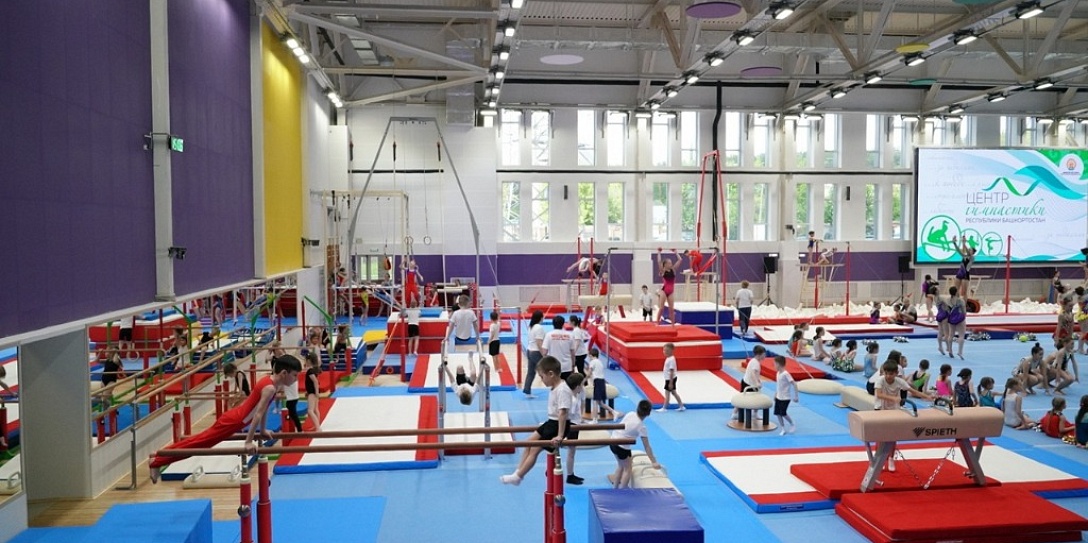 Центр гимнастики имени Светланы Хоркиной открыли в Уфе