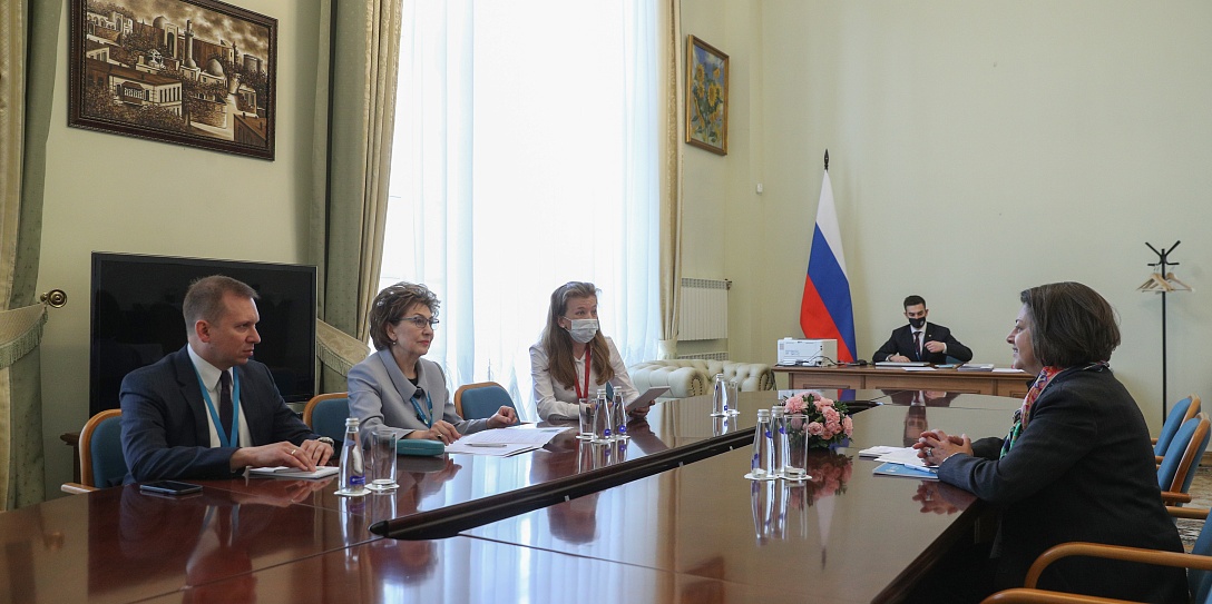 Г. Карелова: Россия и ЮНИСЕФ могут увеличить общий вклад в решение задачи сохранения здоровья